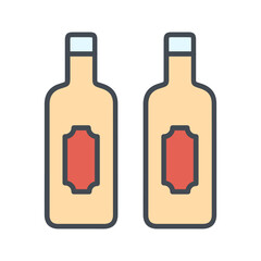 Wine Pairing Vector Icon