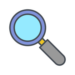 Magnifying Glass Vector Icon