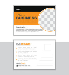 Corporate post card Design