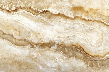 Obraz premium Elegant marble texture in soft beige tones, natural pattern