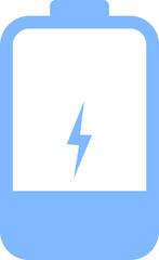 Step-by-step illustration of battery charging