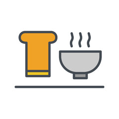 Breakfast Cooking Vector Icon
