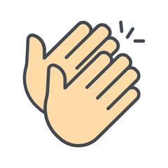 Clapping Hands Vector Icon