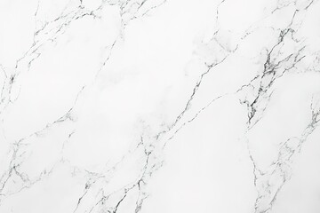 Obraz premium Elegant white marble texture with delicate veins