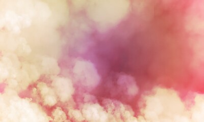 Pastel pink, peach, and yellow Dreamlike A Delicate Watercolor Abstract background