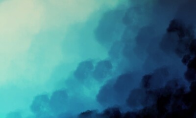 Celestial Blues: A Serene Watercolor Abstract background