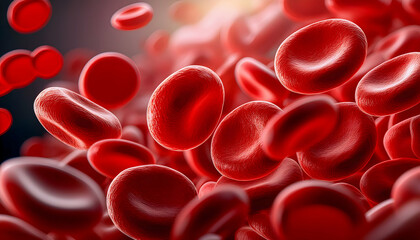 Red blood cells.