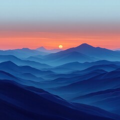 Obraz premium Infinite Patterns: The Art of Generative Abstraction