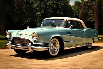 Various car decal mockups positioned, the AI Image Generator,