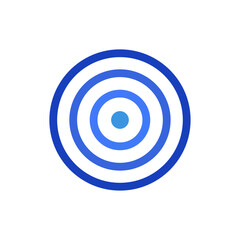 Target icon vector. Goal business Concept.