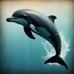 dolphin in the sea