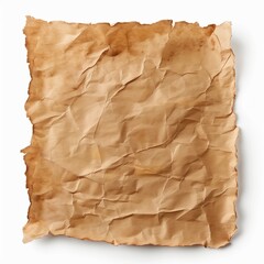 Vintage Paper. Wrinkled Paper. Paper Texture.
