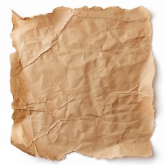 Obraz premium Vintage Paper. Wrinkled Paper. Paper Texture.