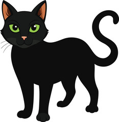 Obraz premium Black cat 