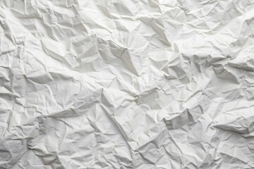 Fototapeta premium close-up, copy space, damaged,white, pattern, texture, abstract, backdrop, blank, old, background, grunge, sheet, surface, White Blank Crumpled Paper Texture Background Low Angle