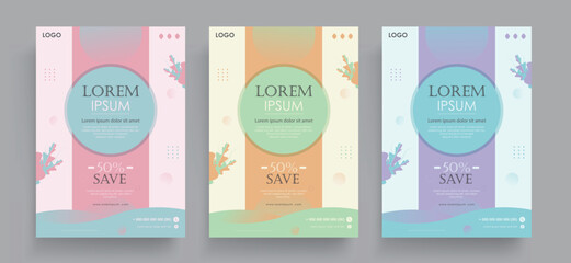 Food Flyer Template design, restaurant food flyer, fast food template vector illustration.	