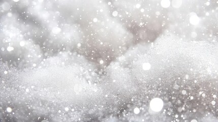 Obraz premium A snowstorm transforming a landscape into a winter wonderland.