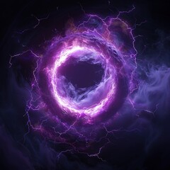 Purple energy ring