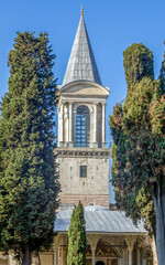 historical Justice tower (adalet kulesi) topkapi palace istanbul