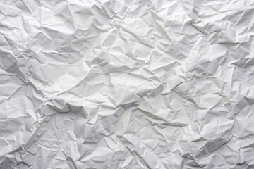 Obraz premium White Blank Crumpled Paper Texture Background Low Angle, damaged, vintage, texture, texture, wrinkled, old,white, surface, pattern, close-up, low angle, textured, background, worn