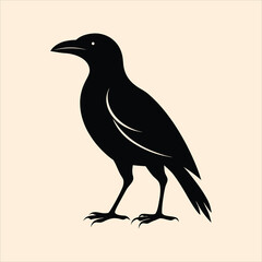 Bird silhouette vector illustration