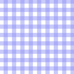 Gingham seamless pattern.Purple checkered tartan plaid repeat pattern.Geometric vector background wallpaper.