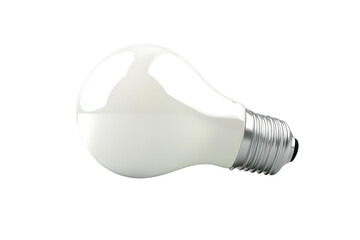High-quality image of a classic incandescent lightbulb isolated on a transparent background. perfect for various digital and print usage.