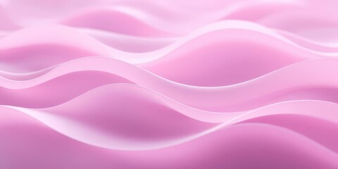 Obraz premium Undulating Curves in Lavender and Pink