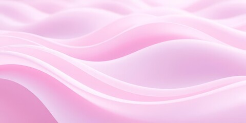 Obraz premium Undulating Curves in Lavender and Pink