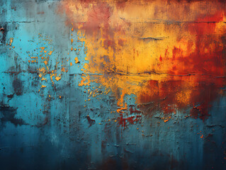 Generous Background corrosion of copper metal