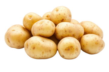 A bunch of fresh, organic potatoes. Perfect for cooking, baking, or simply adding to your favorite recipes. Ideal for food photography.