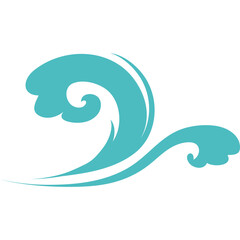 Fototapeta premium Decorative Wave Element 