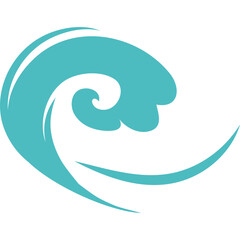 Decorative Wave Element
