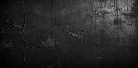 Black concrete cement texture for background. Black dark black grunge textured concrete stone wall background. Abstract concrete stone wall. dark texture black stone concrete grunge texture