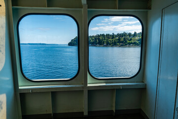 Ferry windows View