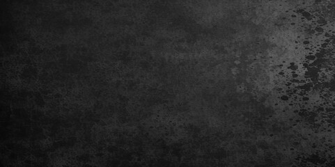 Black concrete cement texture for background. Black dark black grunge textured concrete stone wall background. Abstract concrete stone wall. dark texture black stone concrete grunge texture