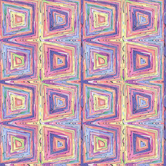 Ditzy pixel abstract rainbow seamless pattern backdrop. Modern playful variegated repeating graphic design for kids, textile and home decor. 