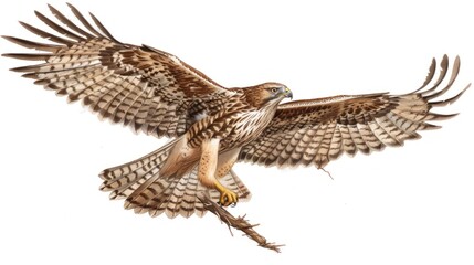 Fototapeta premium Hawk in Flight.