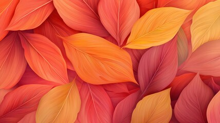 Subtle swirling patterns of red, orange, and yellow leaves against a deep, soft-focus background, photo realistic, autumnal Thanksgiving vibe