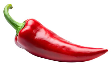 red hot chili pepper on transparent background png