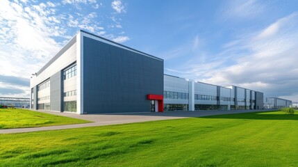 Modern Industrial Building