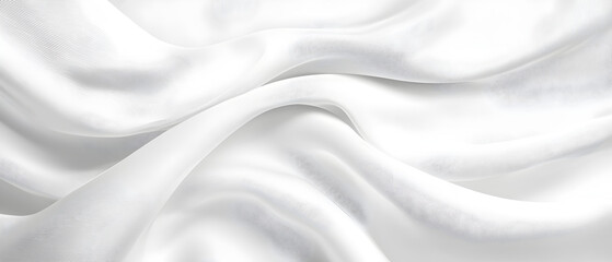 Obraz premium A flat vector illustration of a white background with a delicate fabric texture, featuring small, subtle shadow waves. The texture is smooth and minimal, with light shadows adding depth and dimension