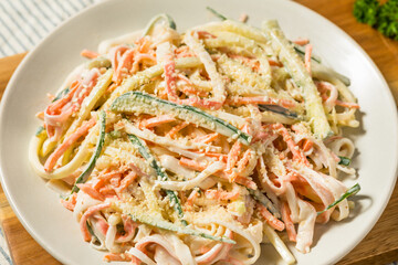 Homemade Healthy Kani Salad with Crab Meat