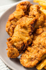 Homemade Fried Idaho Finger Steaks