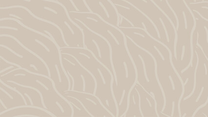 beige wavy surface motion  , simple  hand-drawn  flat design web background  