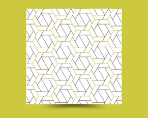 Interlacement stylish pattern vector illustration