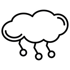 Cloud Computing Icon