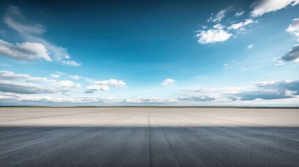 Vast Empty Runway