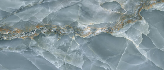 Wonderful blue onyx marble stone texture.