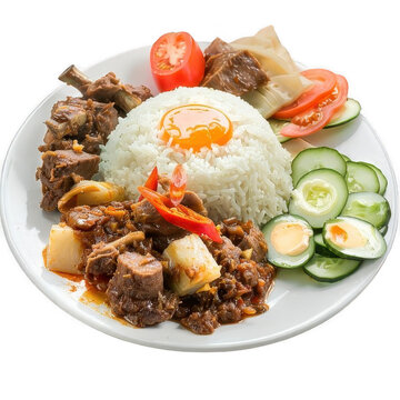 A plate of Kebuli.Arab Food  
